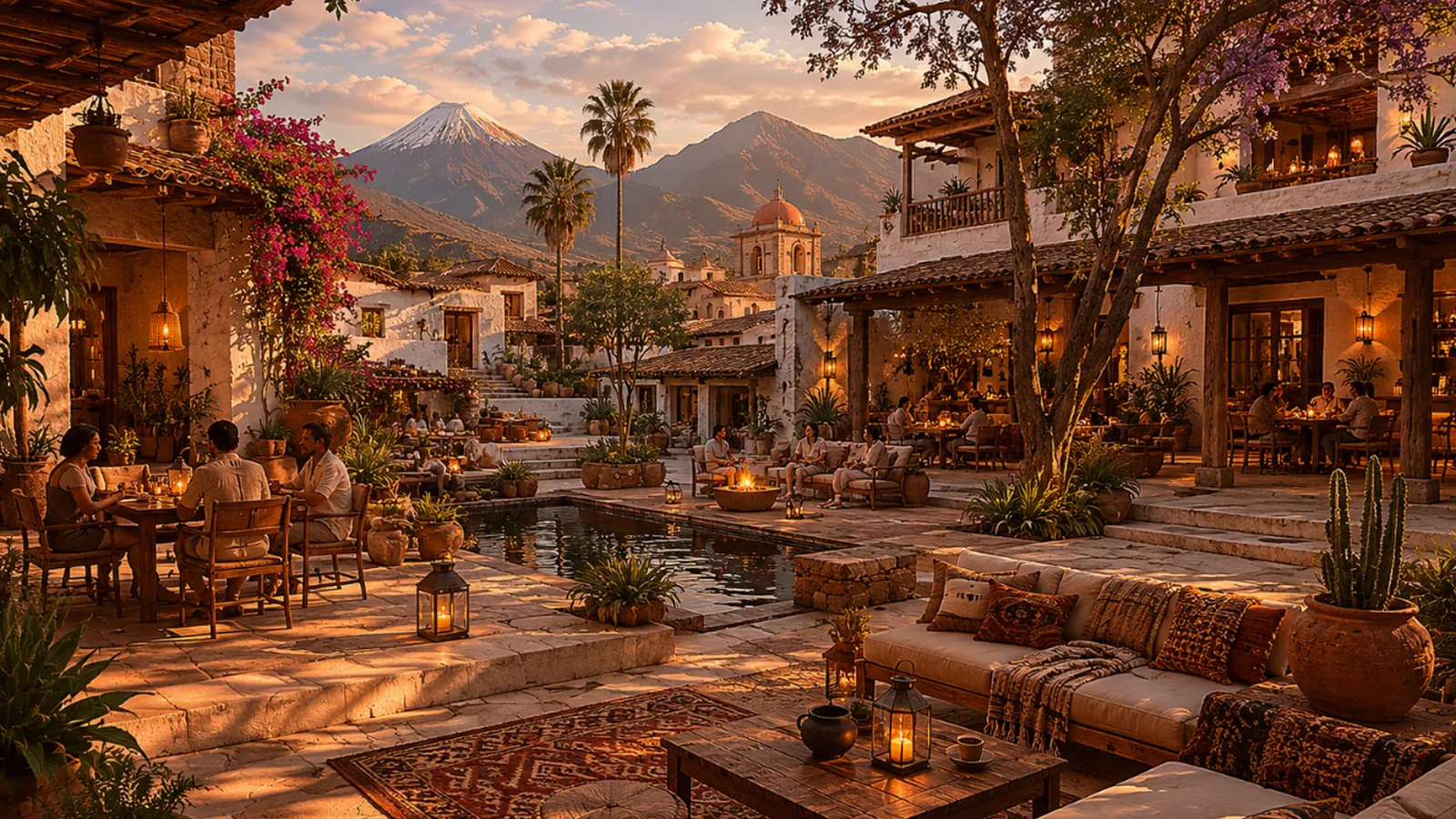 AYLLU contemporary Latin American hospitality and sheltered courtyard